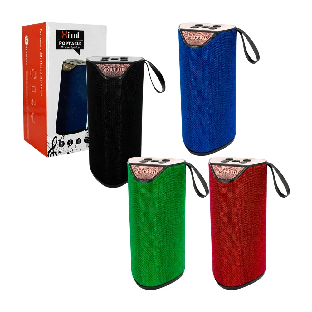 1pza Bocina de estilo torre triangular xinmi bicolor, con asa agarrad…