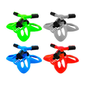 Aspersor / rociador trigeminal para riego rotación automática
