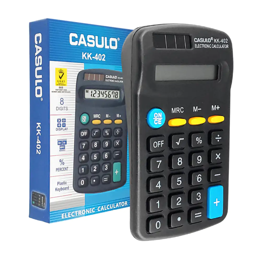 Calculadora electrónica escolar pequeña con 8 dígitos y panel solar, …