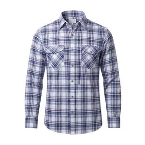 Camisa levis original de vestir, manga larga con diseño de cuadros bi…