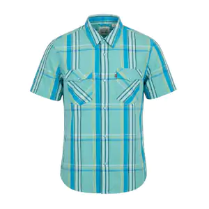 Camisa levis original casual de manga corta con diseño de cuadros con…