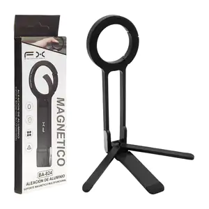 Soporte tripié magnético fx plegable de 16cm para celular con mosquet…