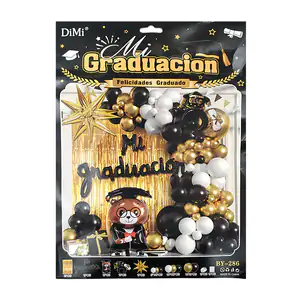 Kit decorativo con temática de graduación, 60pz / felicidades graduad…