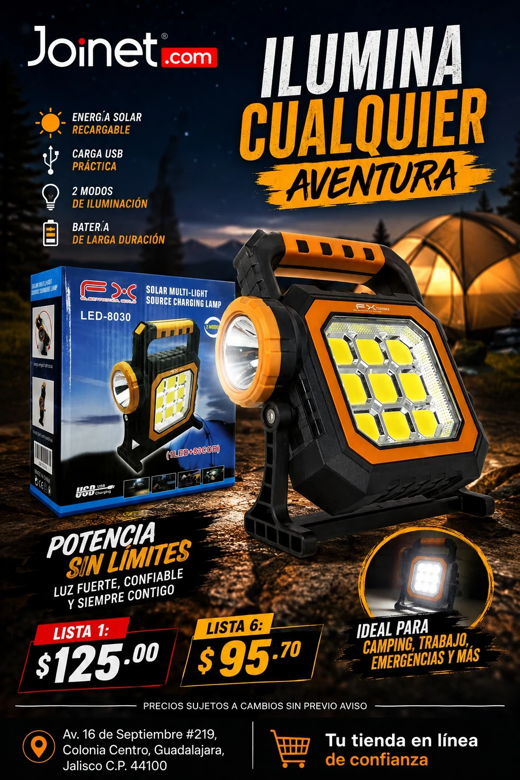 Ilumina cualquier aventura!