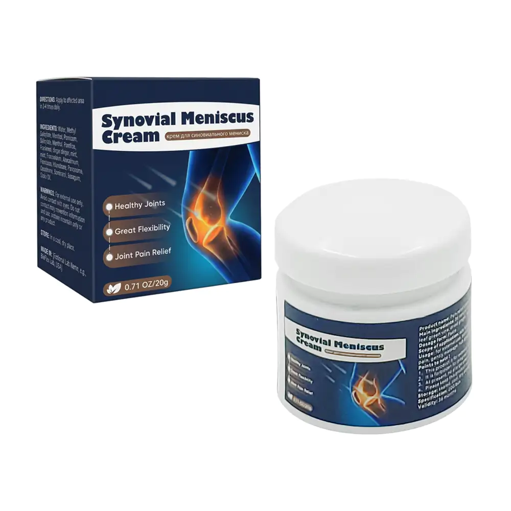 Crema menisco sinovial de 20g para aliviar el dolor muscular y de art…