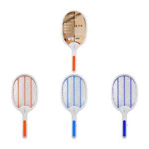 Raqueta eléctrica mata mosquitos fx con diseño ergonómico + linterna …