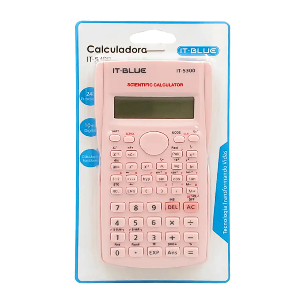 Calculadora científica con pantalla digital para 12 dígitos, 240 func…
