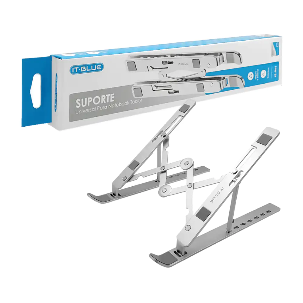 Soporte de metal universal para laptop con ángulo ajustable, antiderr…