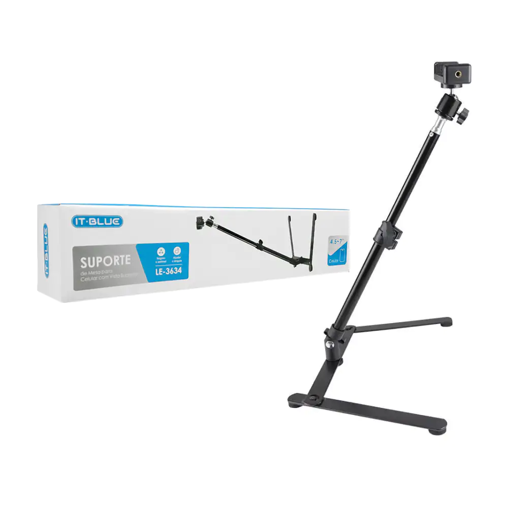 Soporte de mesa, universal, plegable de metal para celular con distin…