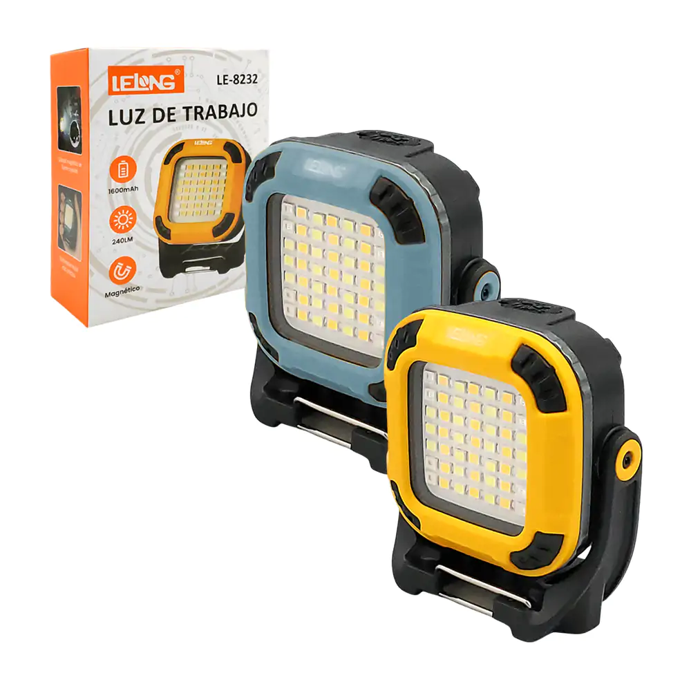Mini lámpara tipo reflector led de 240 lumen con iluminación ajustabl…