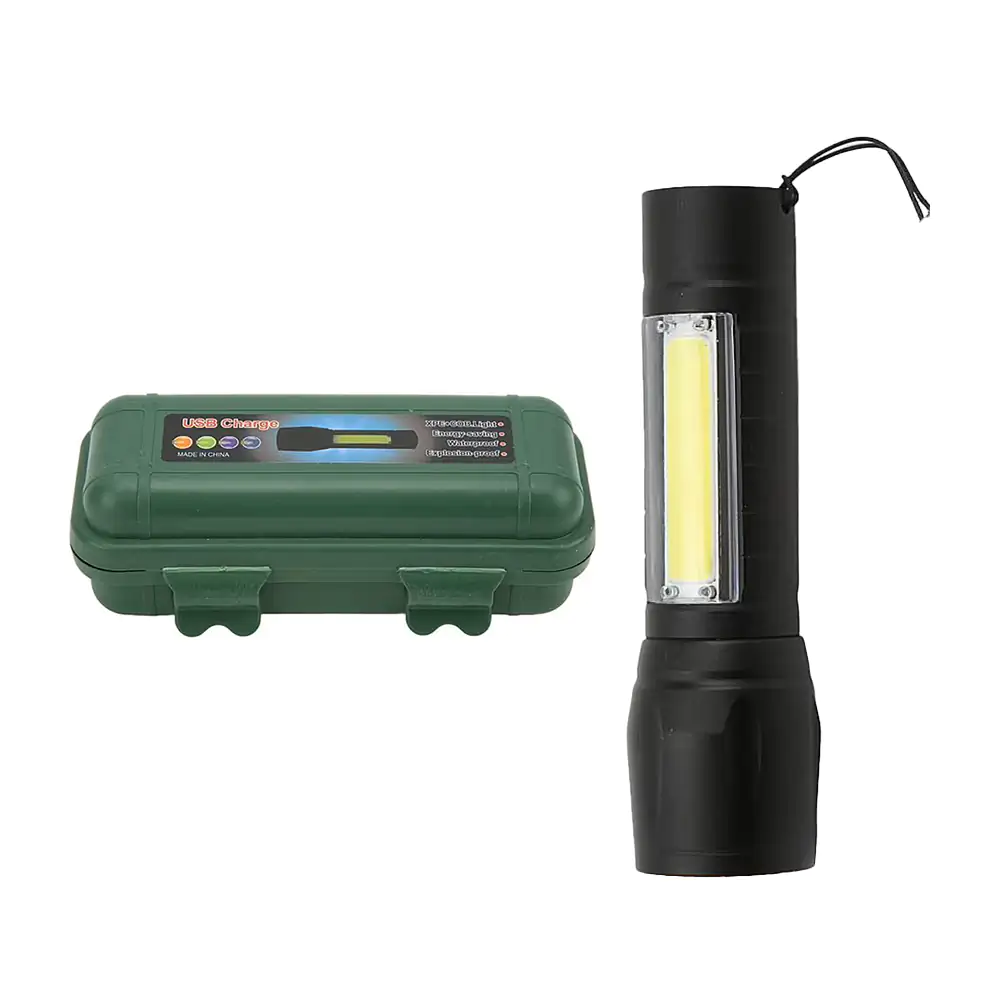 Mini lámpara de mano recargable con distintos modos de iluminación