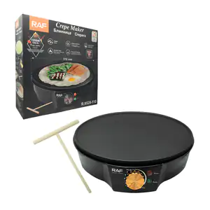 Crepera eléctrica antiadherente, potencia 1200w, 310mm + espátula en …