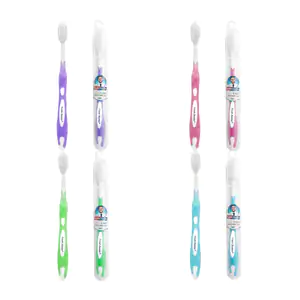 Cepillo de dientes grande con cerdas suaves fresh doctor + estuche, v…
