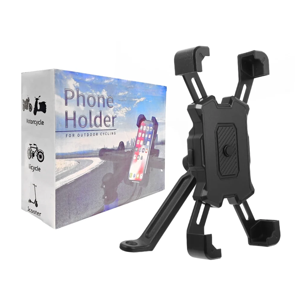 Soporte para el celular, ajustable al manubrio con giro 180 / phone.h