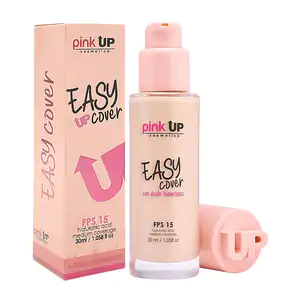 Base de maquillaje pink up con fps 15, cobertura media, tono 300, 30g…