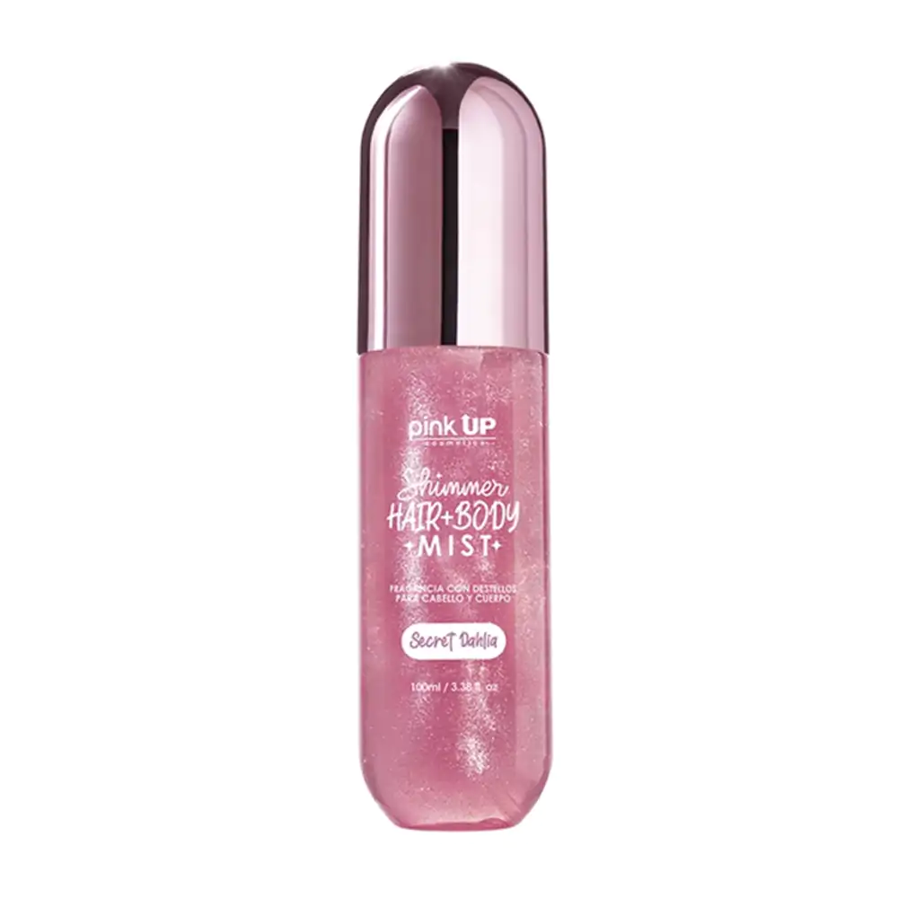 Perfume pink up para el cuerpo y cabello shimmer aroma secret dahlia,…
