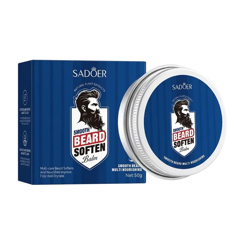 Bálsamo para barba para suavizar y estimular el crecimiento, 50g