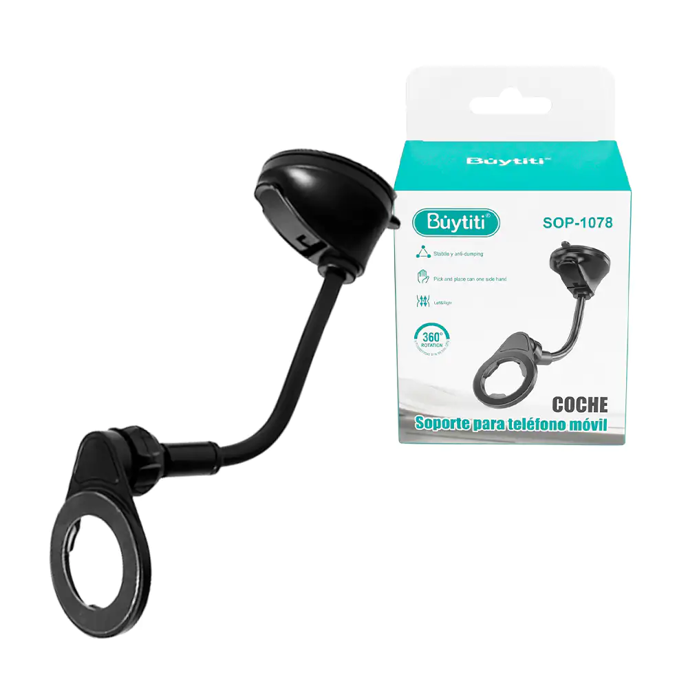 Soporte magnético buytiti con succión para coche / automóvil y rotaci…