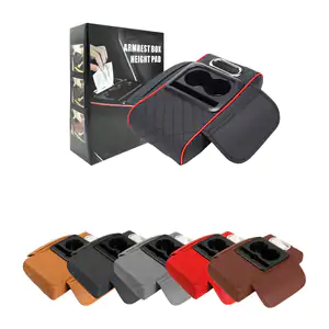 Reposabrazos acolchado con almacenamiento para coche / auto + portava…