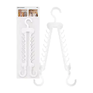 Gancho tipo perchero ahorrador para closet con 16 espacios / yf010