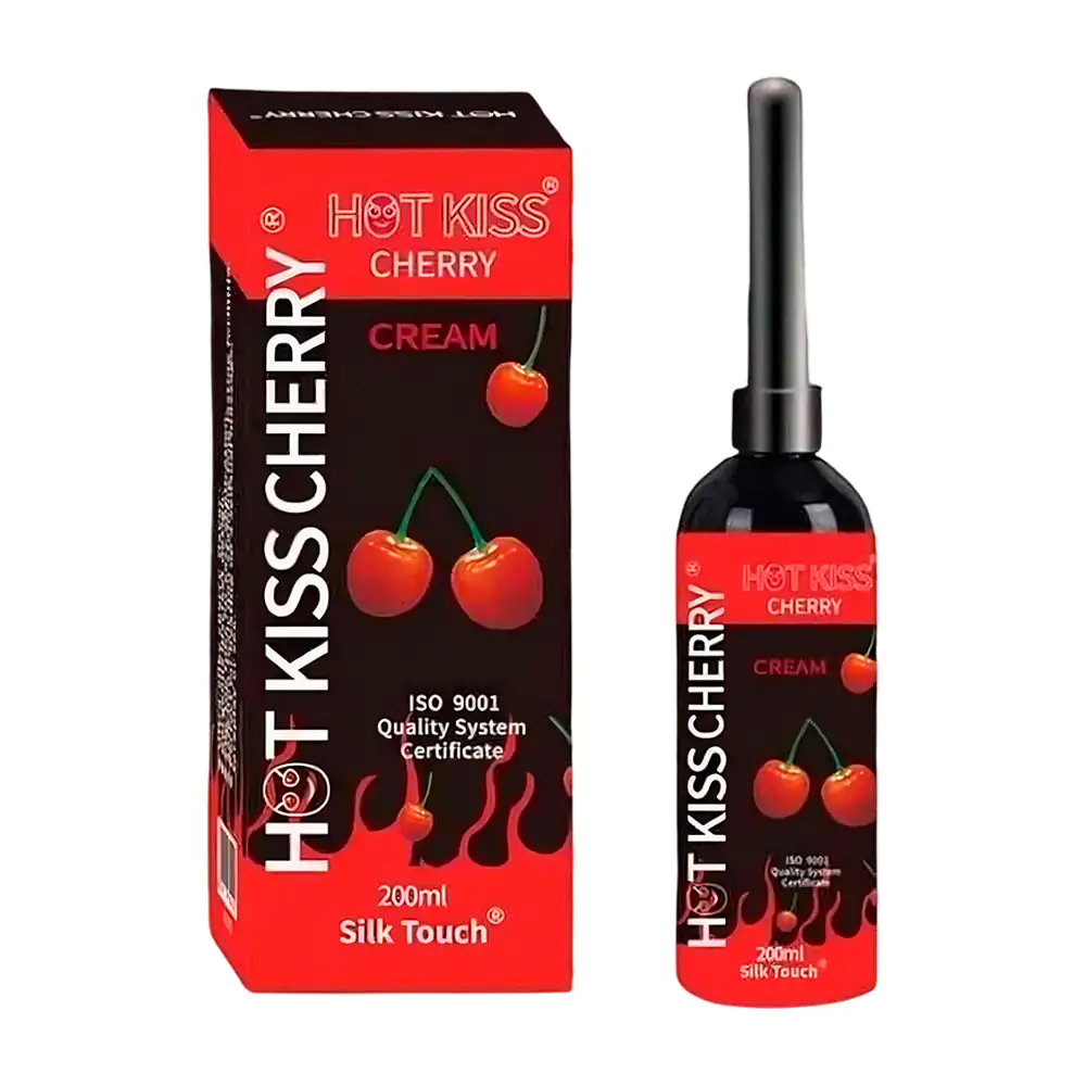 Crema hotkiss cherry para alargar y estimular el miembro masculino, s…