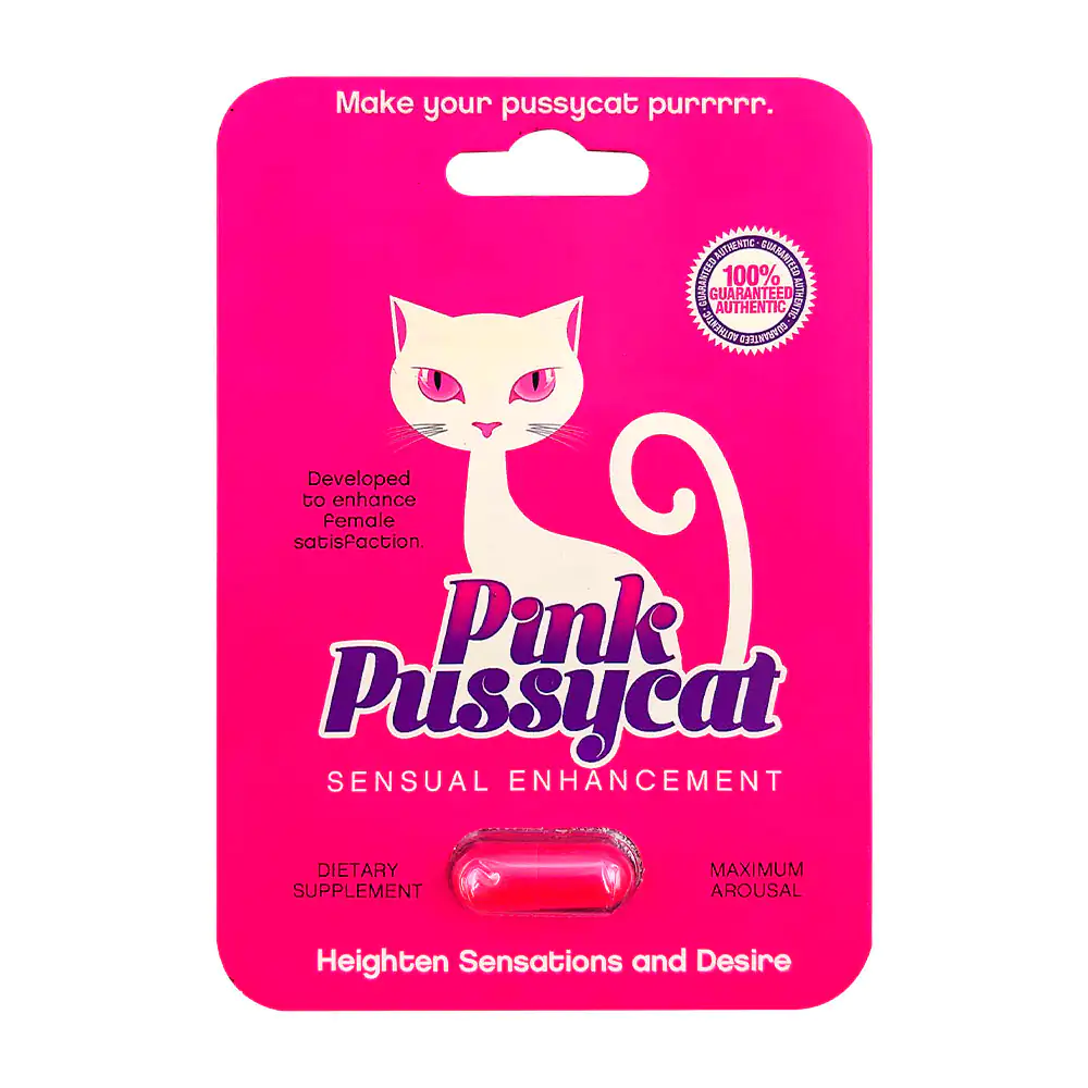 1pz pastilla pink pussycat para chicas para aumentar el deseo y estim…