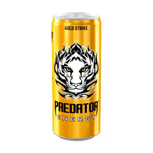 Bebida energética predator gold strike clásico, 473ml / 022705