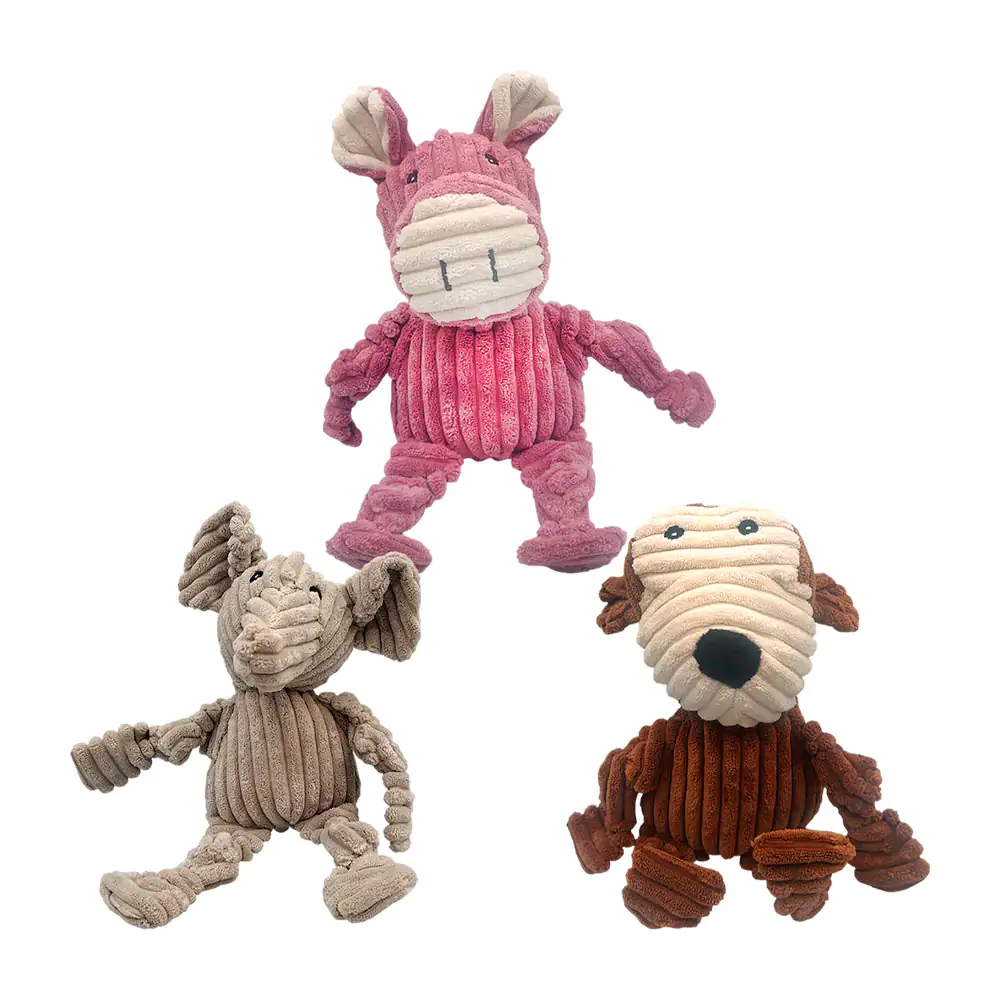 Peluche para mascota con chifle, textura suave, variedad de modelos /…