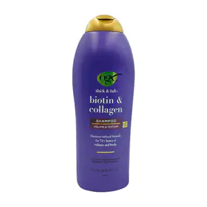 Shampoo ogx de 750ml con extracto de biotina y colágeno para volumen …