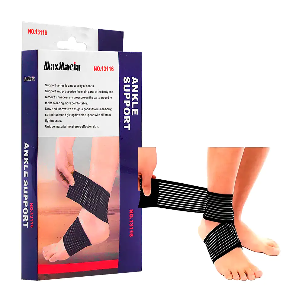 Banda elástica ortopédica para tobillo ajustable con velcro / ankle s…