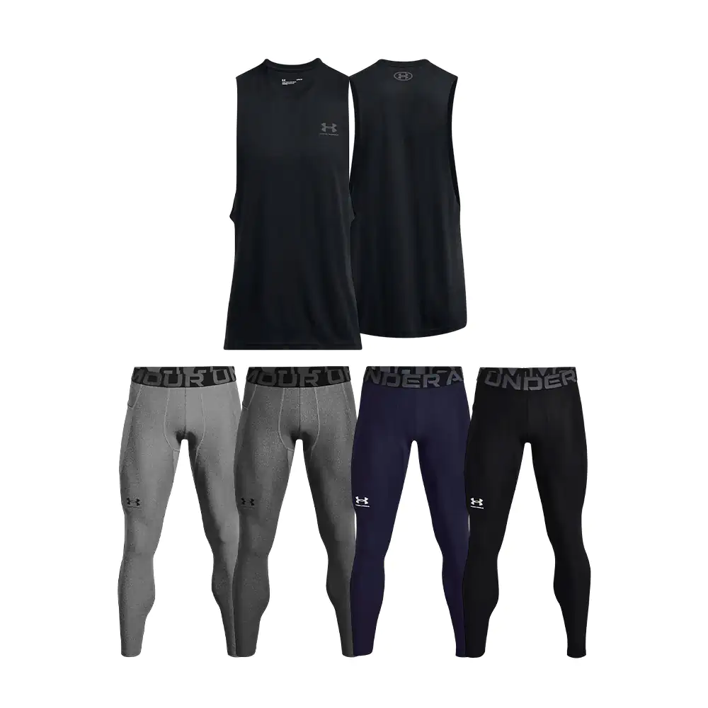 Ropa deportiva de licra under armour, variedad de tallas, modelos y c…