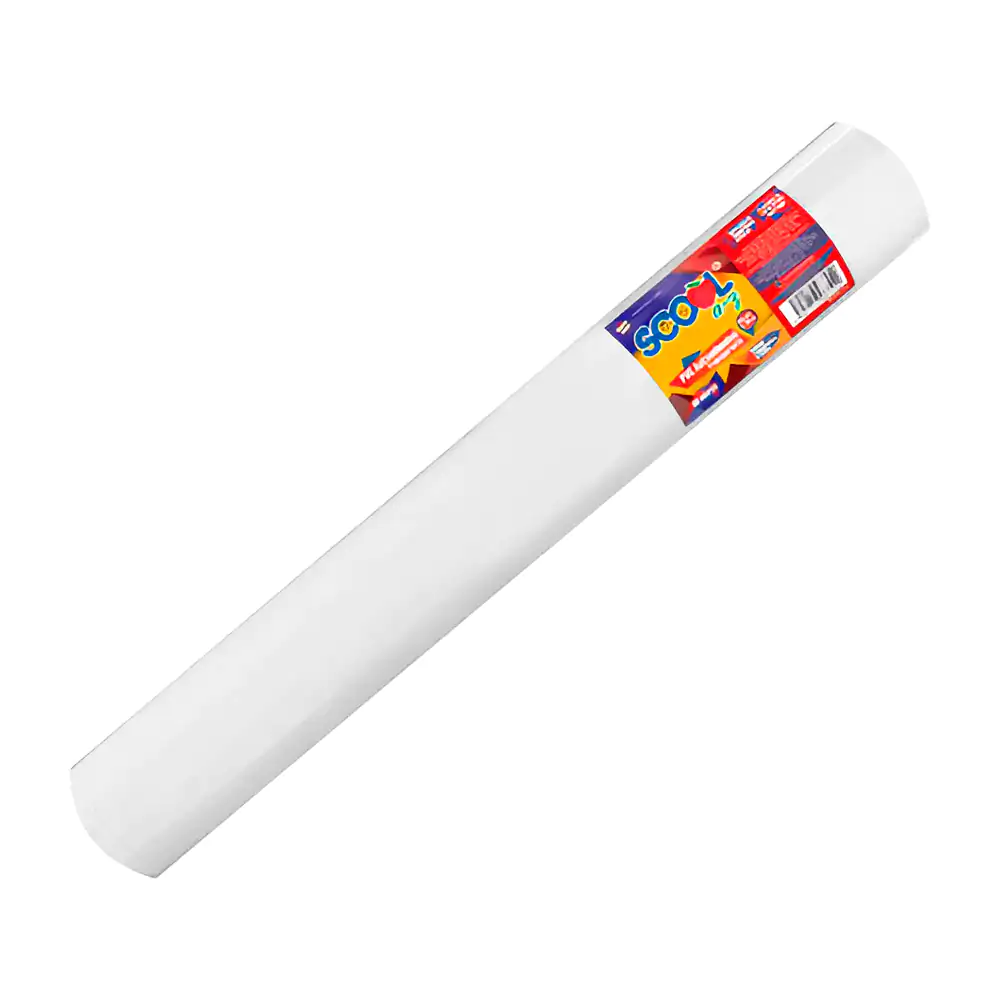 Rollo de papel contact scool transparente adhesivo de 45cm x 20m / 87…