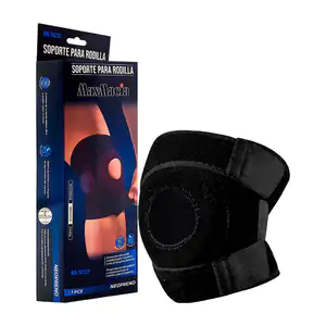 Rodillera para soporte ortopédica de tela ajustable con banda de velc…