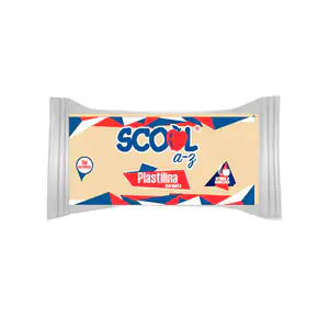 Barra de plastilina scool para maqueta de 180g en color blanco hueso …