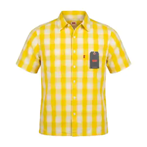 Camisa levis original casual de manga corta con diseño de cuadros, va…