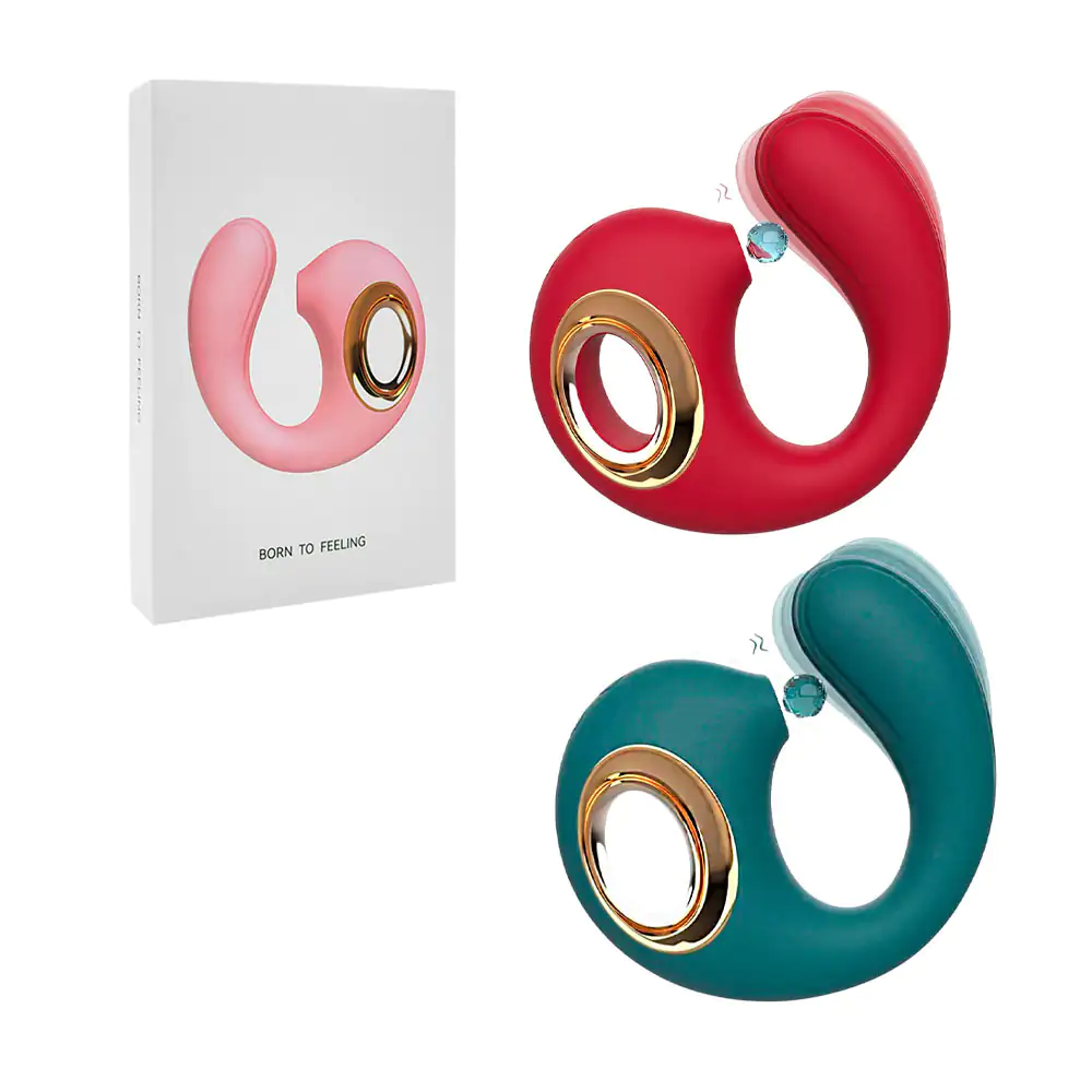 Dildo vibrador + succionador para chicas, múltiples modo de movimient…