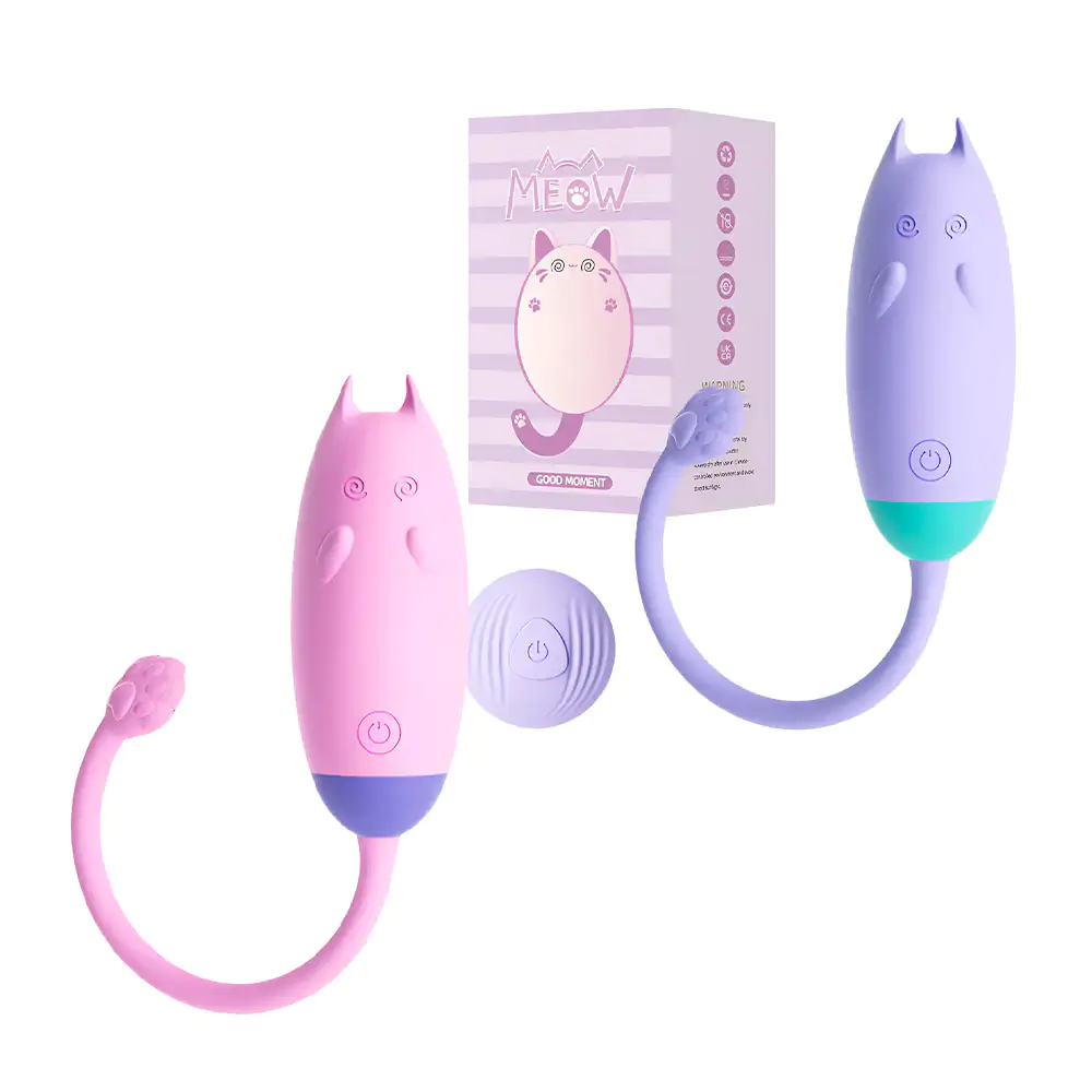 Vibrador en forma de gatito con 10 niveles de velocidad + aplicación,…