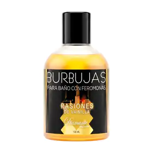 Burbujas para bañera con feromonas naturales, aroma vainilla, 100ml /…