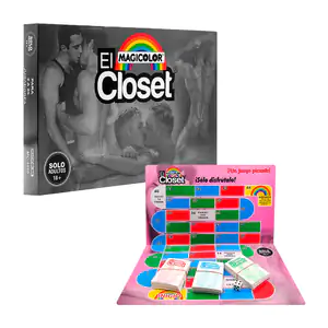 Juego el closet magicolor de mesa, un juego picante de 2 a 20 jugador…