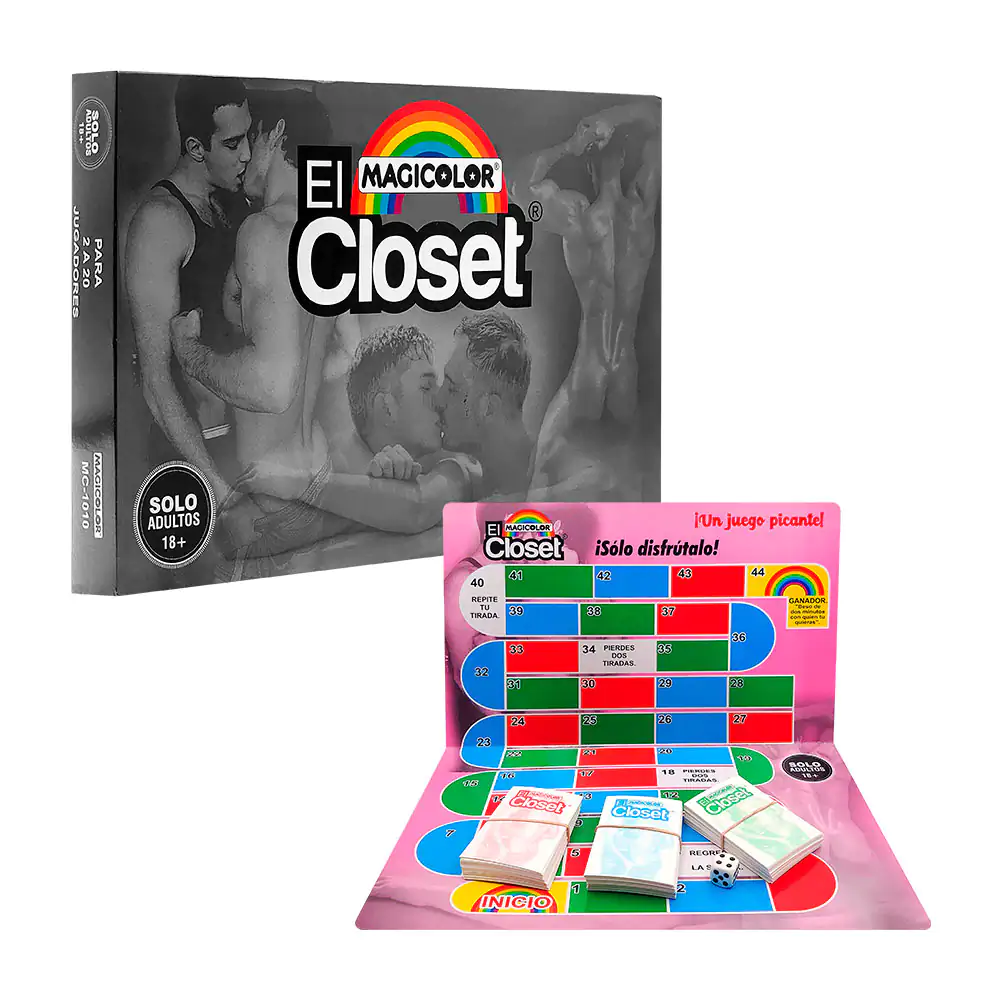 Juego el closet magicolor de mesa, un juego picante de 2 a 20 jugador…