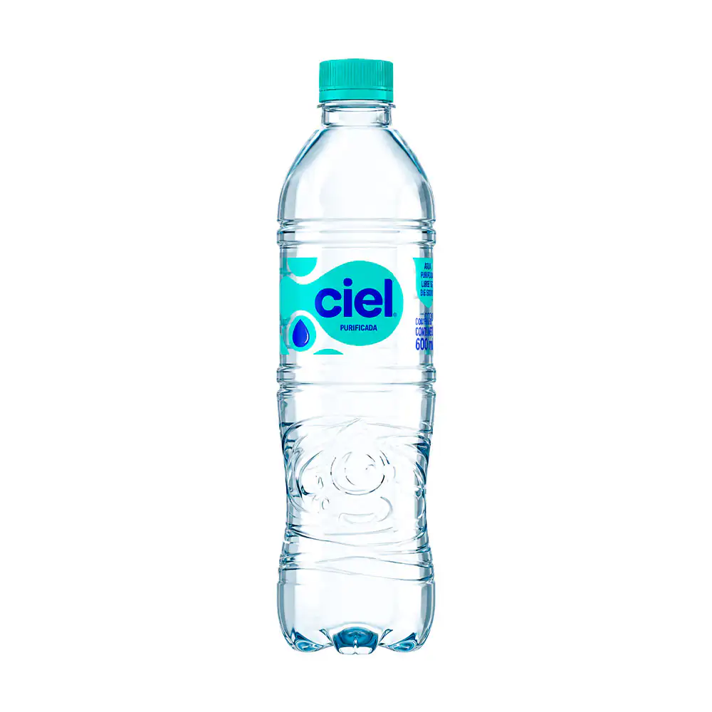Agua purificada ciel, 600ml / 307906