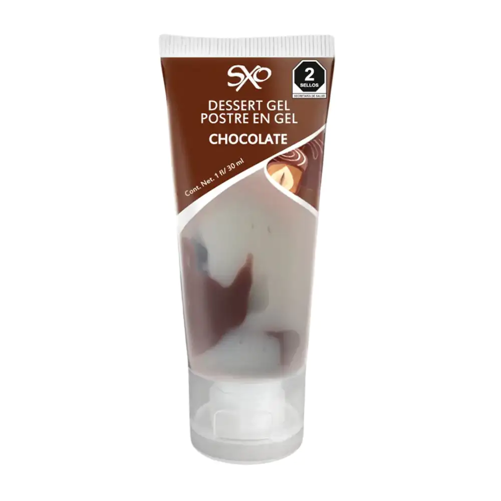 Gel corporal comestible con aroma y sabor a chocolate, 30g / 37581