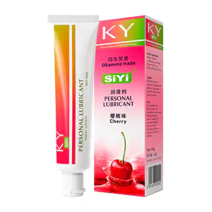Lubricante siyi a base de agua, aroma y sabor a cereza, 50g / 400523