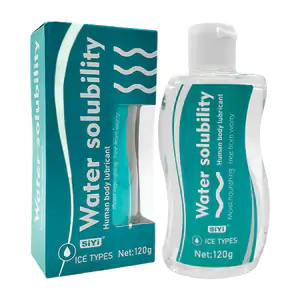 Gel lubricante siyi a base de agua con efecto frío estimulante, 120g …