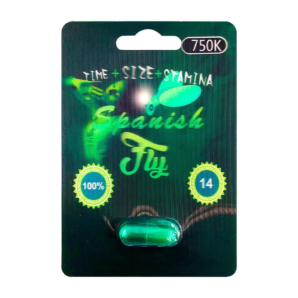 1pz pastilla spanish fly para aumentar el tamaño, duración y estimula…