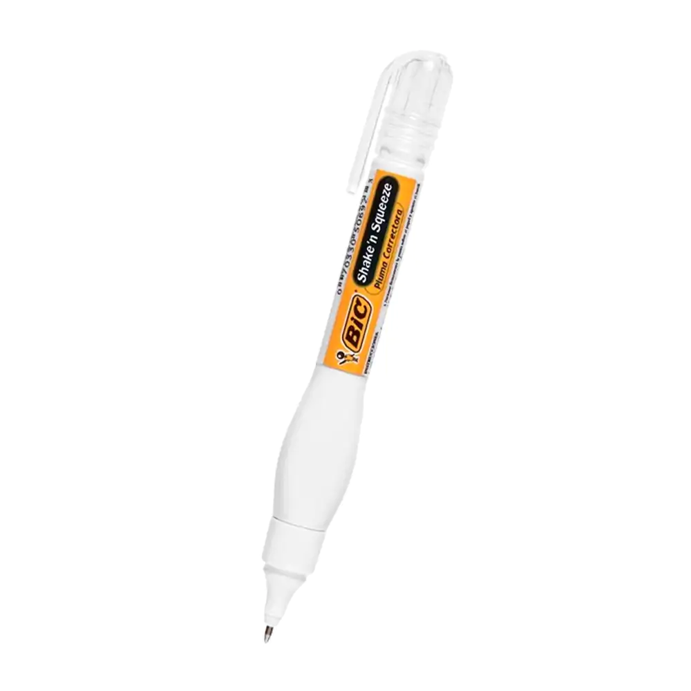 1pz corretor líquido bic tipo pluma de 8ml / 5899