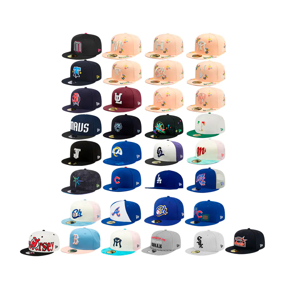 1pz gorra plana original con diseño bordado de equipos deportivos, va…