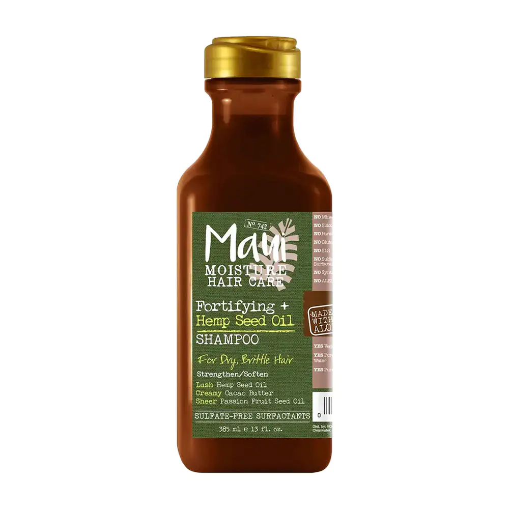 Shampoo maui de 385ml con aceite de semilla de cáñamo para brillo cap…