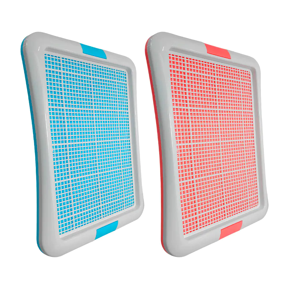 Tapete entrenador de plástico para mascota con accesorio, 63.5x47x5cm…