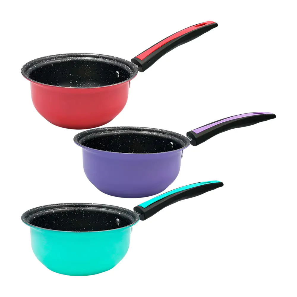 Cacerola antiadherente hotchef de 16cm con mango de plástico, varieda…